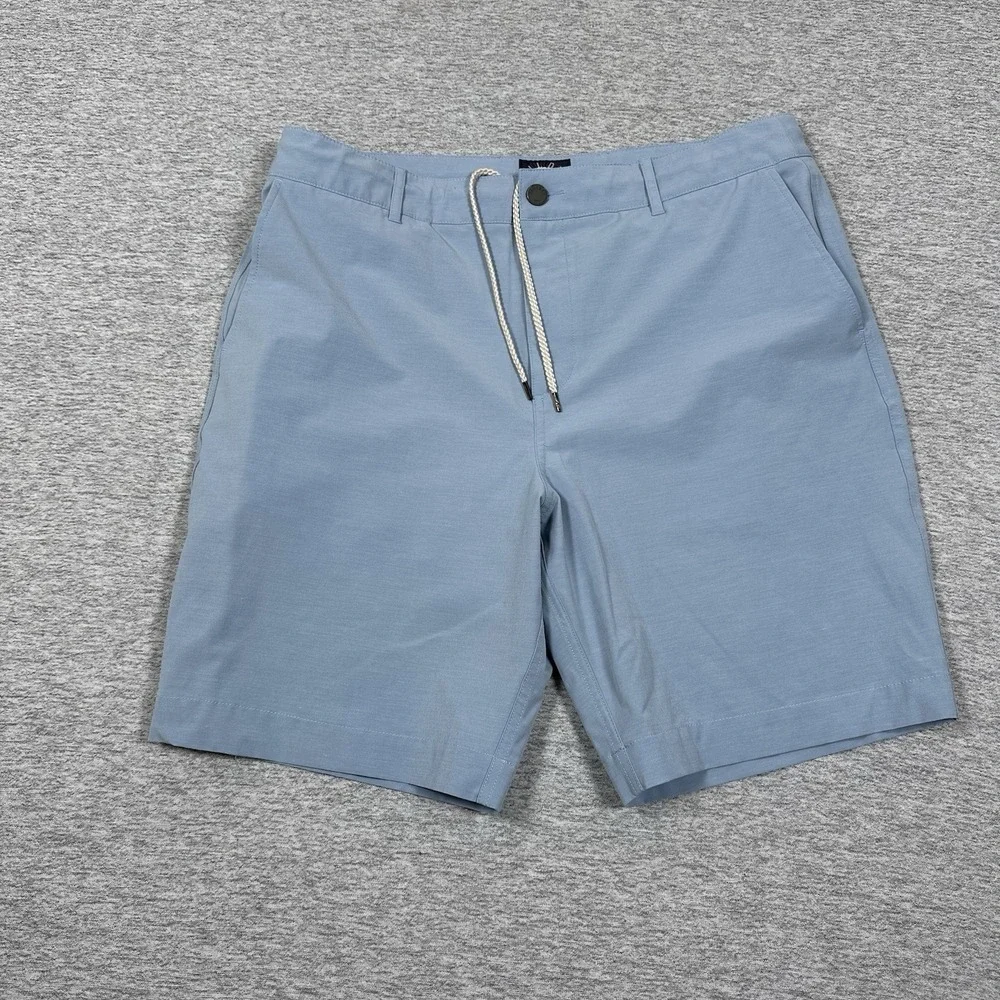 Faherty Shorts Men's Size 35 Blue All Day Hybrid Drawstring Beach Golf Outdoor